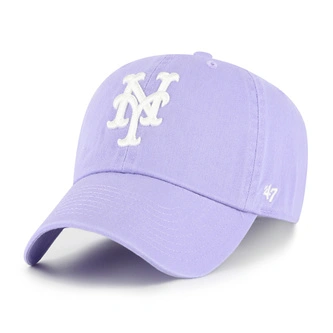 Czapka z daszkiem 47 Brand New York Mets Dusk Clean Up fioletowa
