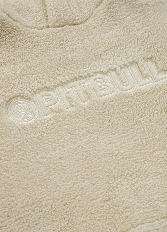 Bluza męska z kapturem Pit Bull Aragon beżowa