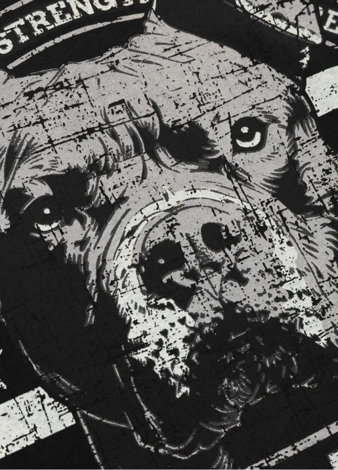 Koszulka męska T-Shirt Pit Bull Pitbull Troublemaker czarna