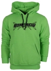 Bluza z kapturem BOR Star hoody neon green