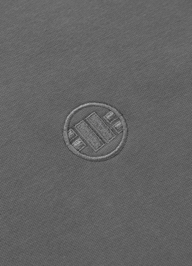 Bluza męska z kapturem Pitbull Pit Bull Lancaster 2 ZIP Washed szara