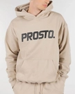 Bluza męska z kapturem Prosto Big Log beżowa