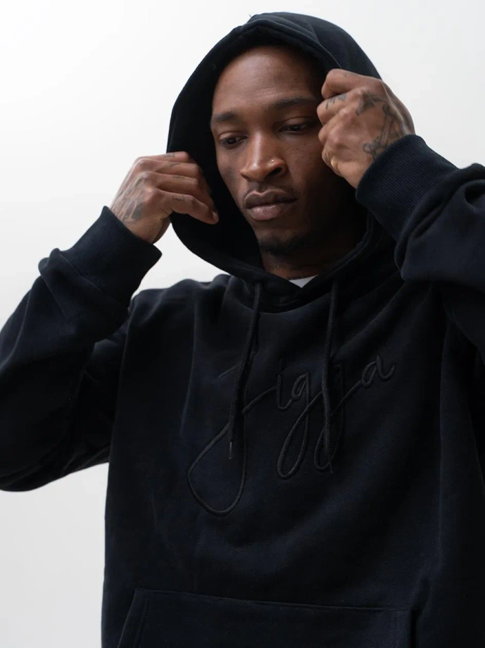 Komplet dresowy męski Jigga Wear Small Written Tag czarny