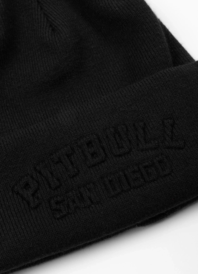 Czapka zimowa Pit Bull Beanie Pitbull SD Wendell czarna
