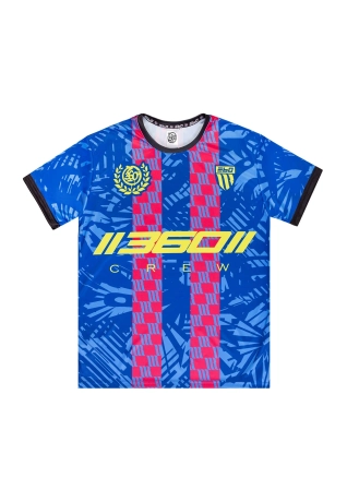Koszulka t-shirt męski 360 CLTH FIFA STREET niebieski