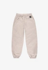 Spodnie męskie Jogger Jeans Baggy Prosto Slate beżowe