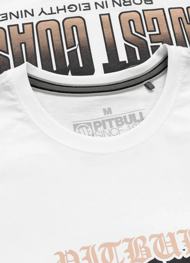 Koszulka męska T-Shirt Pit Bull Best Coast biała
