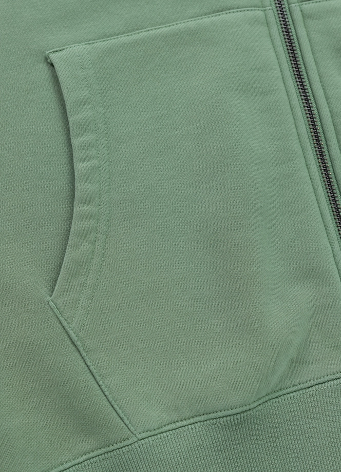 Komplet dresowy męski Pitbull Pit Bull Lancaster 2 ZIP Washed zielony