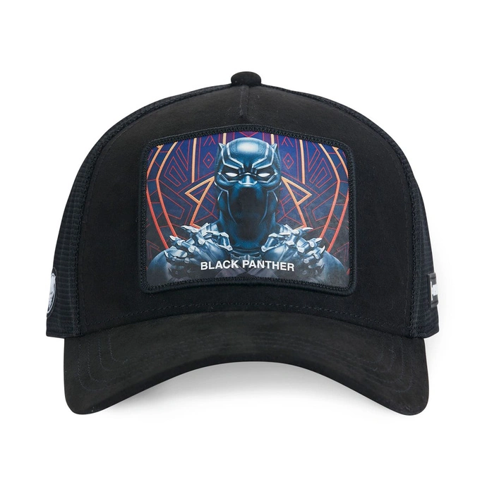 Czapka z daszkiem Capslab Marvel Black Panther czarna