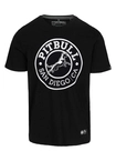 Koszulka męska T-Shirt Pit Bull Pitbull San Diego CA czarna
