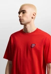 Koszulka męska t-shirt Prosto Small Shield czerwona