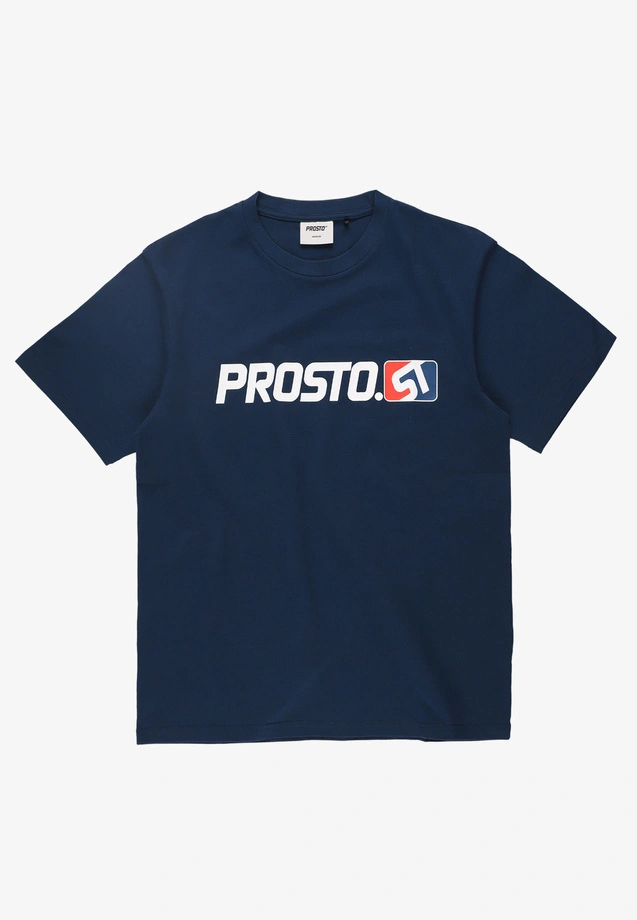 Koszulka męska t-shirt Prosto ST granatowa