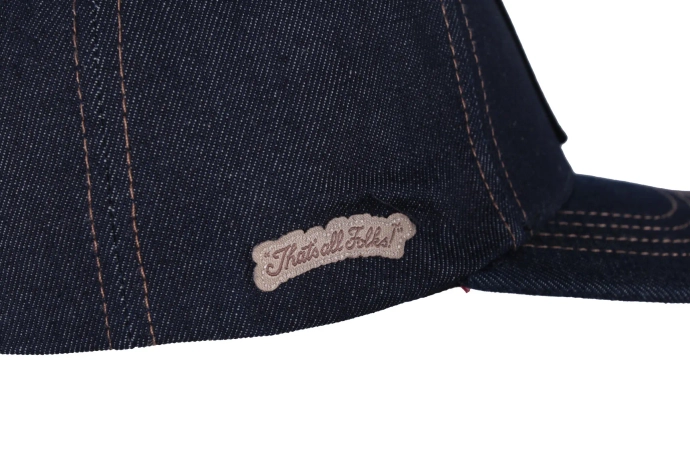 Czapka z daszkiem Capslab Looney Tunes Jeans Coyote niebieska