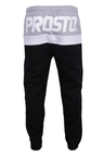 Spodnie dresowe męskie Prosto Klasyk Numbe czarne