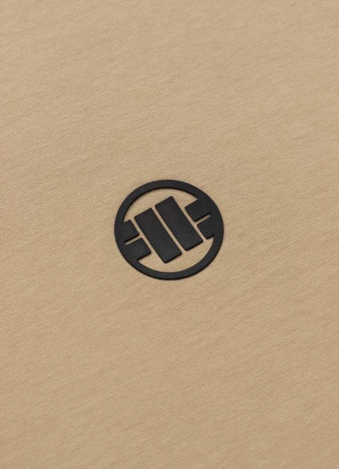 Koszulka męska T-Shirt Pit Bull Pitbull Small Logo 25 beżowa