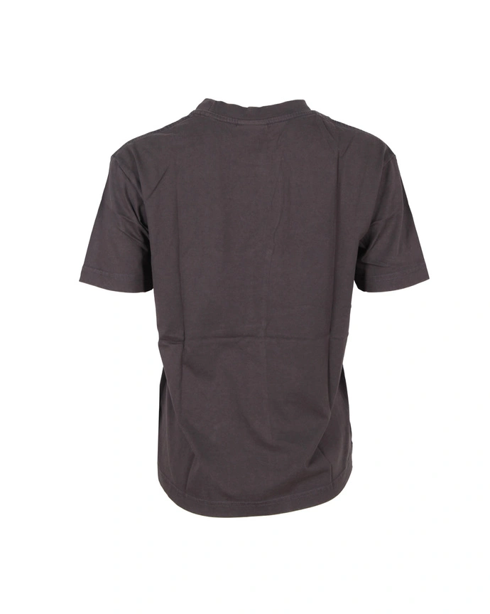Koszulka damska t-shirt Prosto Klasyk Iris oversize szara