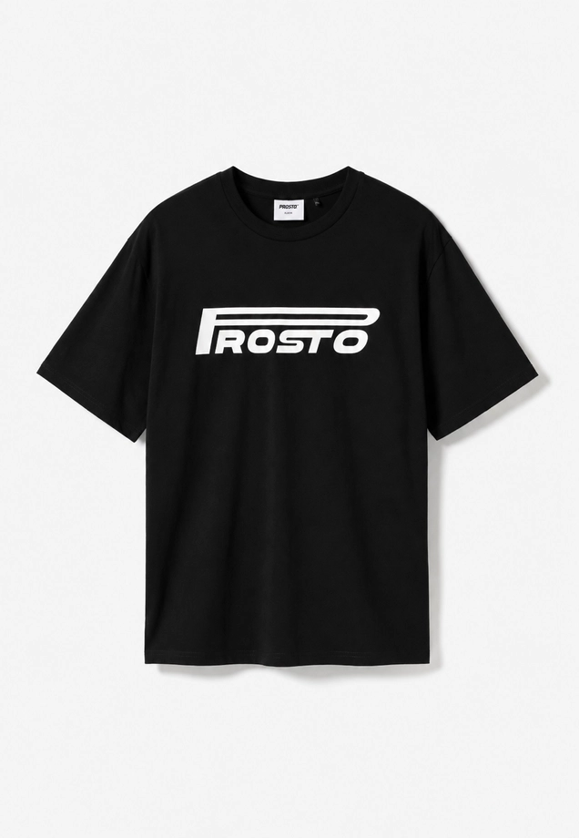 Koszulka męska t-shirt Prosto Pneumatic czarna