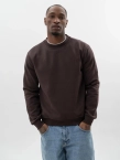 Bluza męska bez kaptura Jigga Wear 3D Crown brązowa