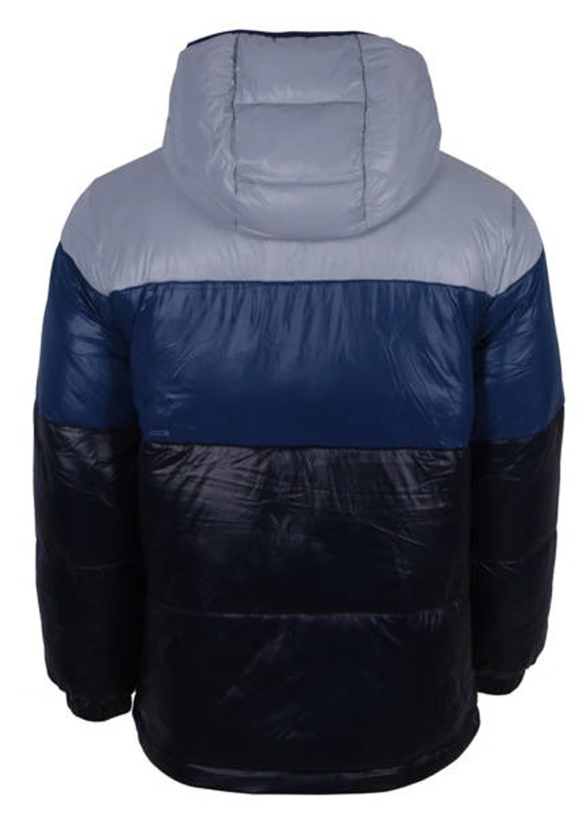 Kurtka zimowa Champion Hooded Jacket navy grey