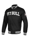 Kurtka męska przejściowa wiosenna Pit Bull Tyrian 2 Varsity Jacket 25 czarna