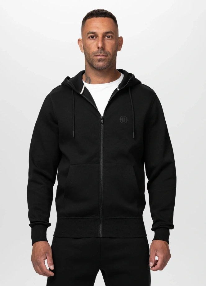 Komplet dresowy Pitbull Charger Small Logo czarny