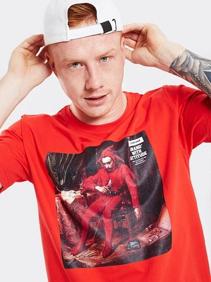 Koszulka t-shirt Stoprocent Sadboy red