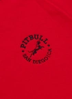 Bluza męska bez kaptura Pit Bull San Diego CA czerwona