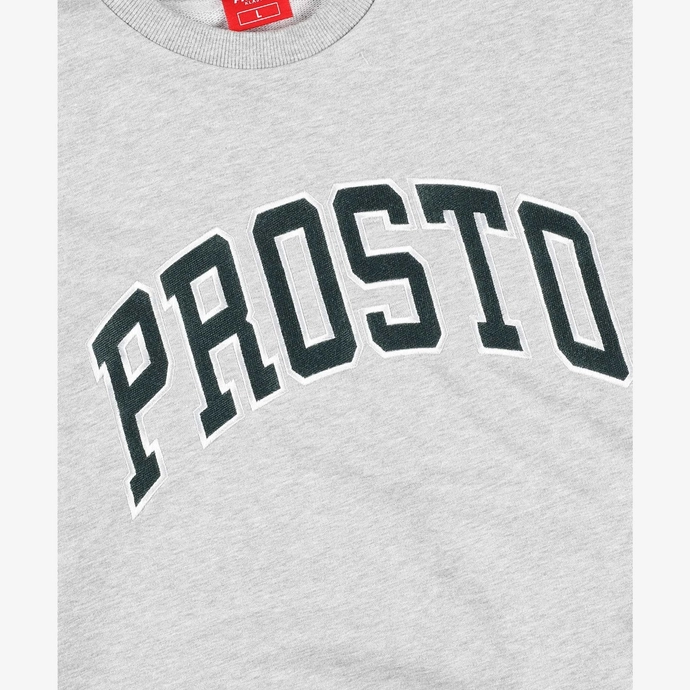 Bluza męska Prosto Klasyk Splork crewneck szara