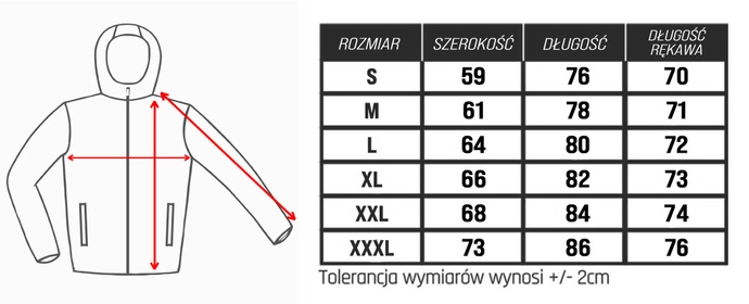 Kurtka zimowa męska Legion Octagon Panama czarna