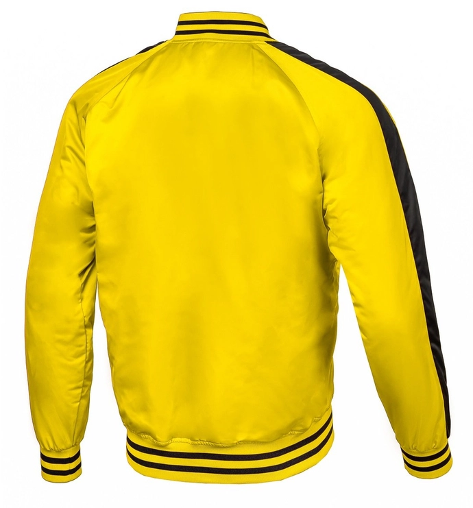 Kurtka wiosenna przejściowa dwustronna Pit Bull Broadway bomber jacket yellow