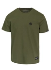 Koszulka męska T-Shirt Pitbull Small Logo oliwkowa zielona
