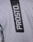 Bluza męska Prosto Klasyk Blitzy hoodie szara