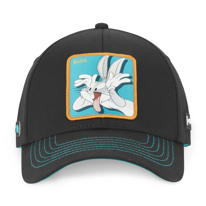 Czapka z daszkiem Capslab Looney Tunes Bugs BU3 czarna