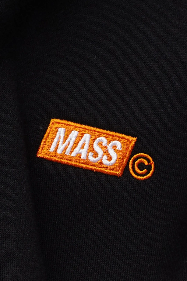 Bluza męska z kapturem ZIP Mass Dnm Mini Box czarna