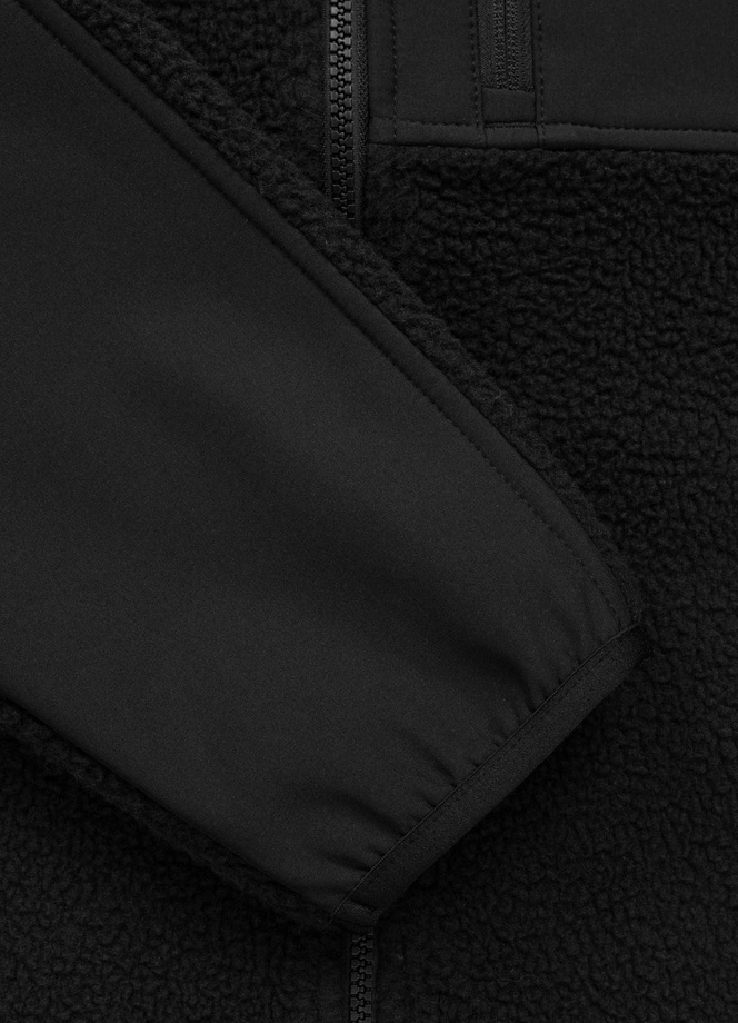 Bluza męska polarowa rozpinana Pit Bull Joyner czarny