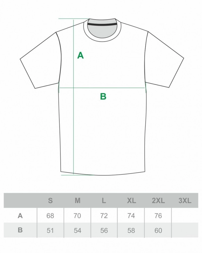 Koszulka męska T-shirt Ciemna Strefa Skazany na trening CS PDW
