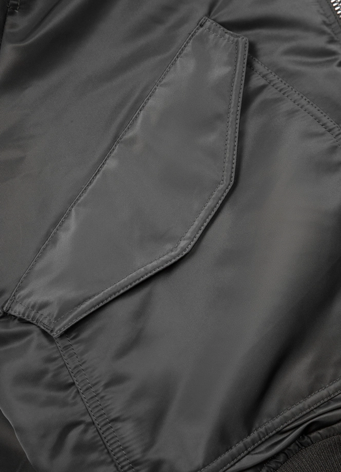 Kurtka zimowa męska Pit Bull Bomber Harvest jacket grafitowa