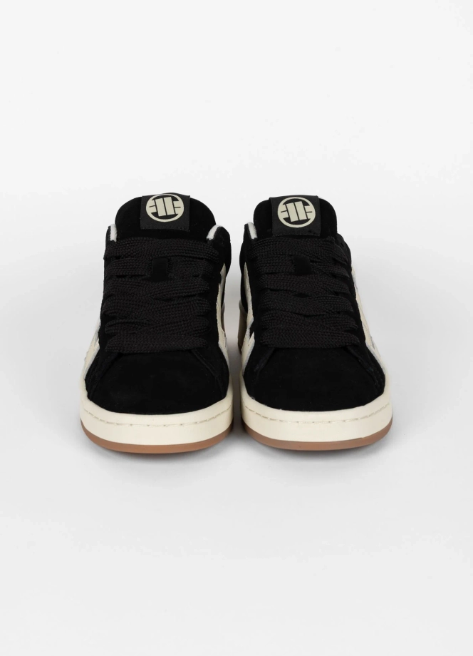 Buty sportowe sneakersy męskie Pit Bull Walker Logo czarne