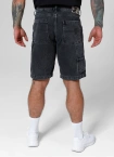 Spodenki szorty jeans męskie Pitbull Carpenter czarme