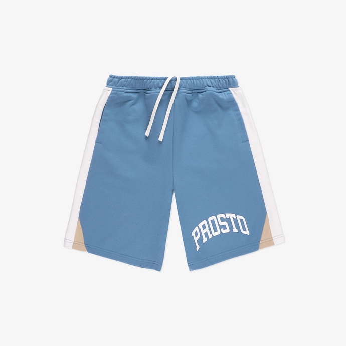 Komplet dresowy krótki Prosto Klasyk Skoozit niebieski