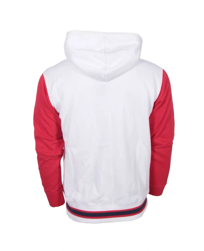 Bluza męska z kapturem Champion Bomber Jacket hooded biała