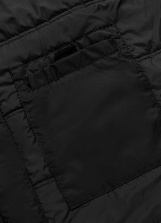 Kurtka męska przejściowa bejsbolówka Pit Bull Detroit czarna