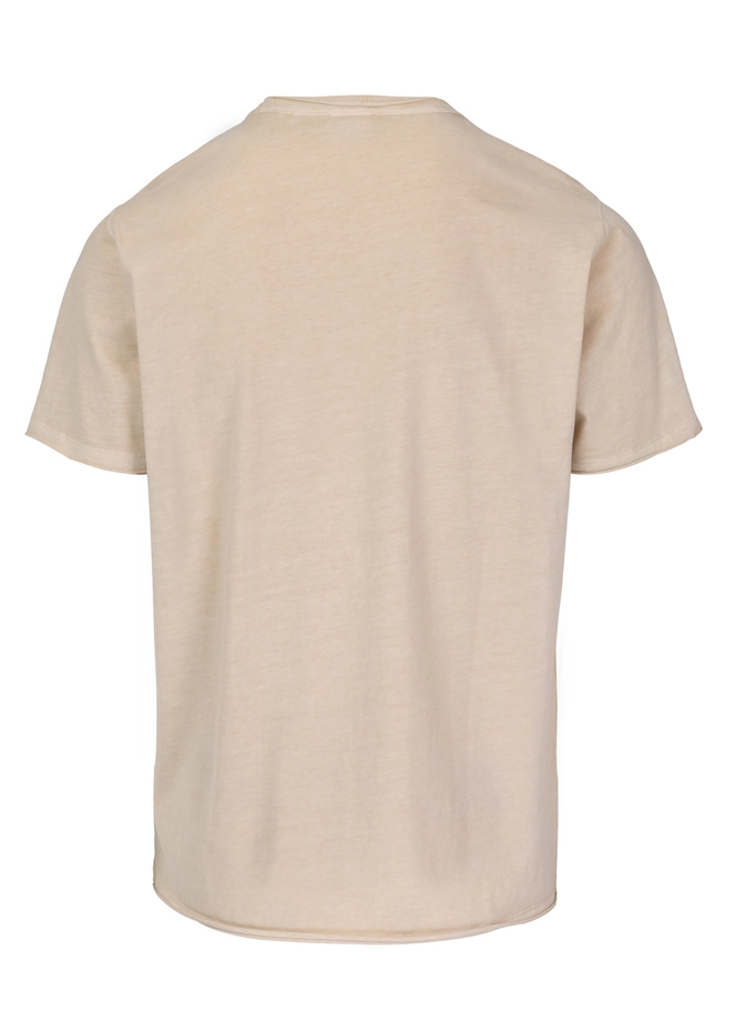 Koszulka męska T-Shirt Pit Bull Pitbull Open Beach ultra kremowa