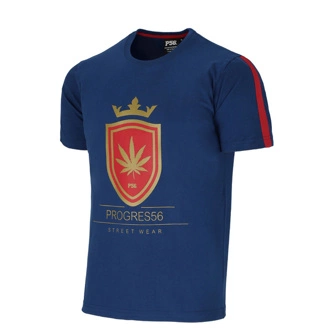 Koszulka T-shirt Dudek P56 Prorok Herb Ganja navy