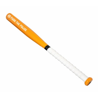 Kij bejsbolowy drewniany Street Autonomy FUCK pomarańczowy DRUGI GATUNEK