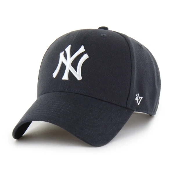 Czapka z daszkiem 47 Brand New York Yankees Snapback MVP granatowa