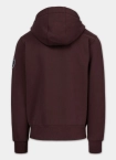 Bluza męska rozpinana z kapturem Pit Bull Norton ciemno bordowa