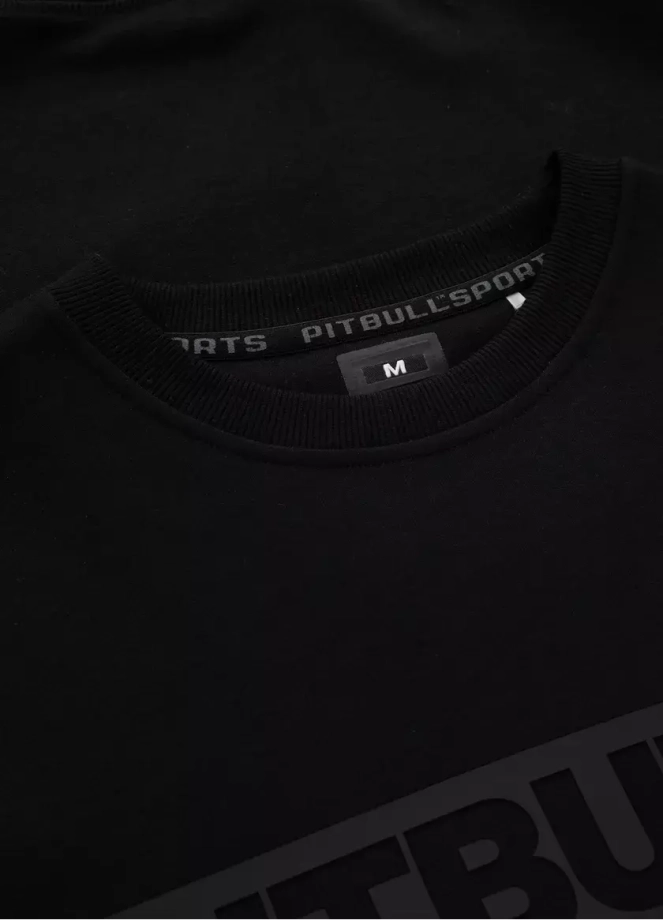 Bluza męska Pitbull Beyer Pit Bull crewneck czarna