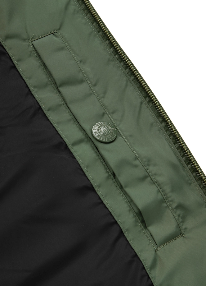 Kurtka zimowa męska Pit Bull Airway V 24 Hooded Jacket zielona