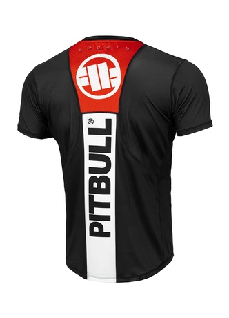 Koszulka T-shirt Pit Bull Performance Pro Plus Mesh Hilltop Sport czarna